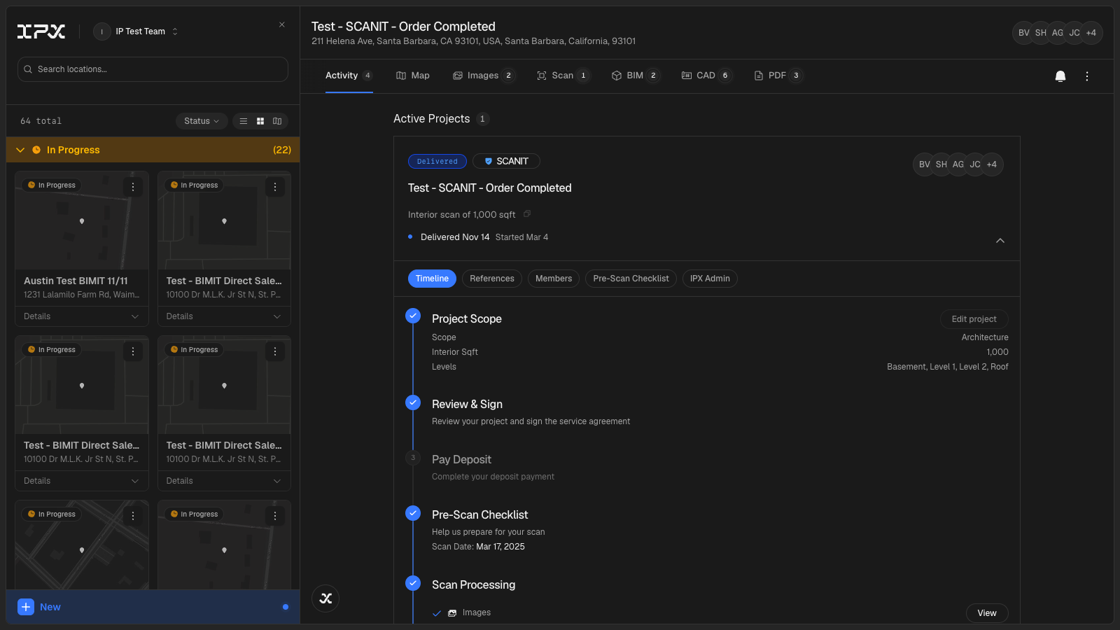 The multi-step export modal open in the viewer, showing the asset selector with .rvt, .dwg, .ifc files grouped by type, and the ACC folder browser visible in the next step